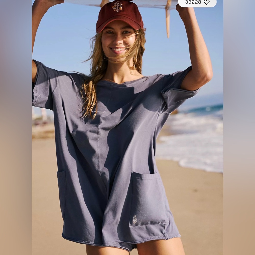 Free People Hot Shot Romper